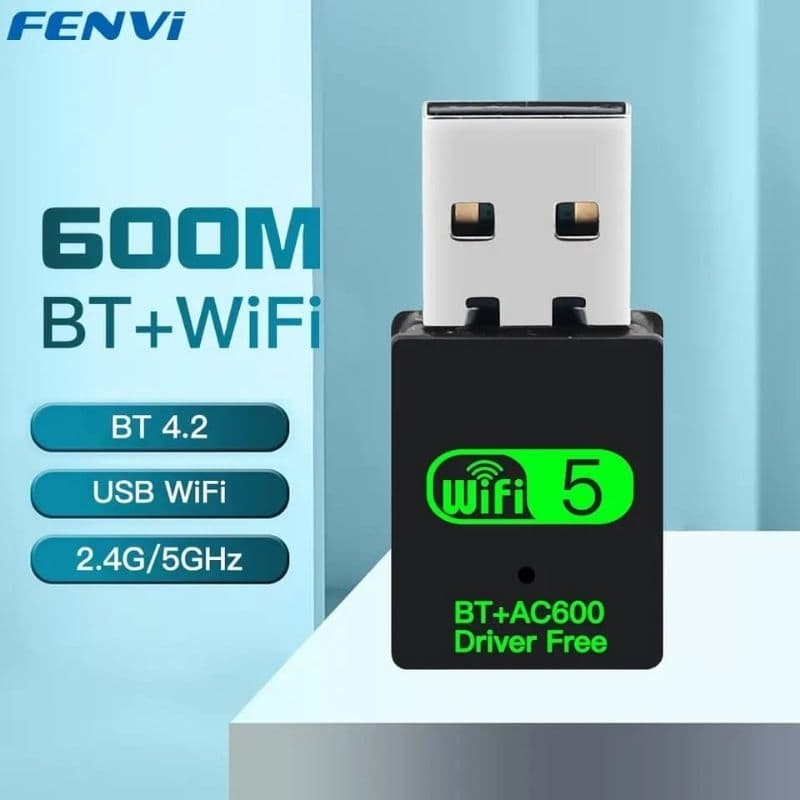 Adaptador de internet Wi-fi 5G wifi para PC/Notebook Plug and Play