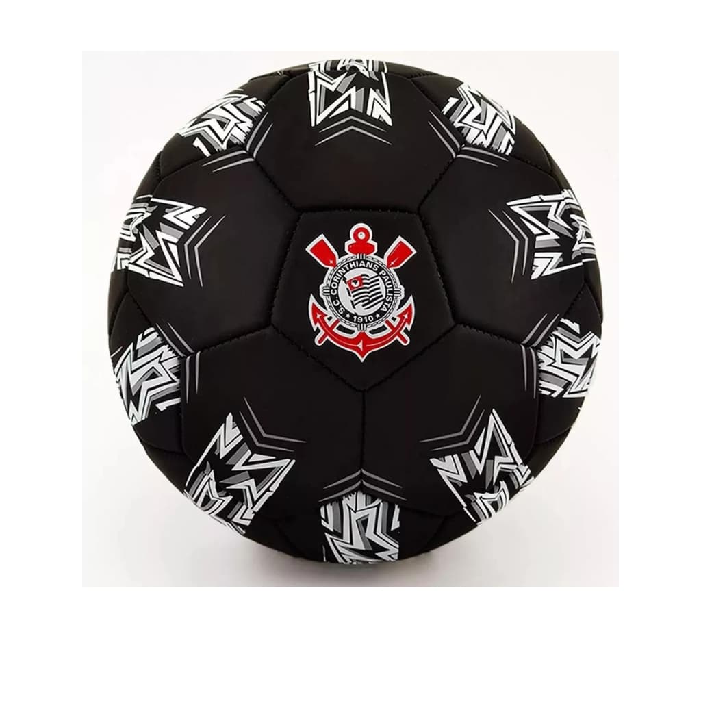 Bola Corinthians Preta Tamanho 5 Sportcom Estádios Original