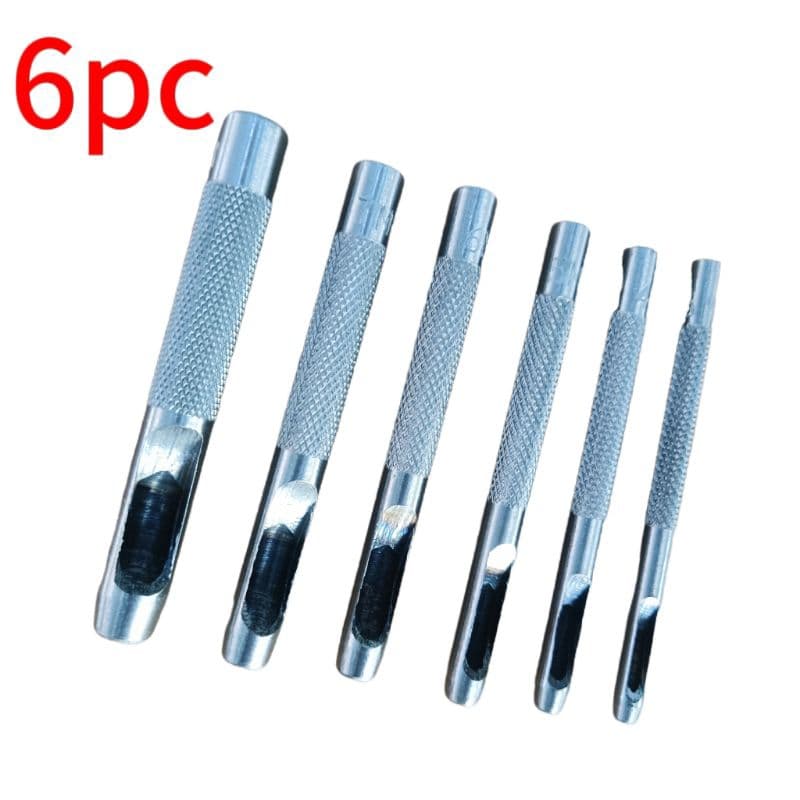 Kit 6 Pecas Furador de Couro-ID-14959