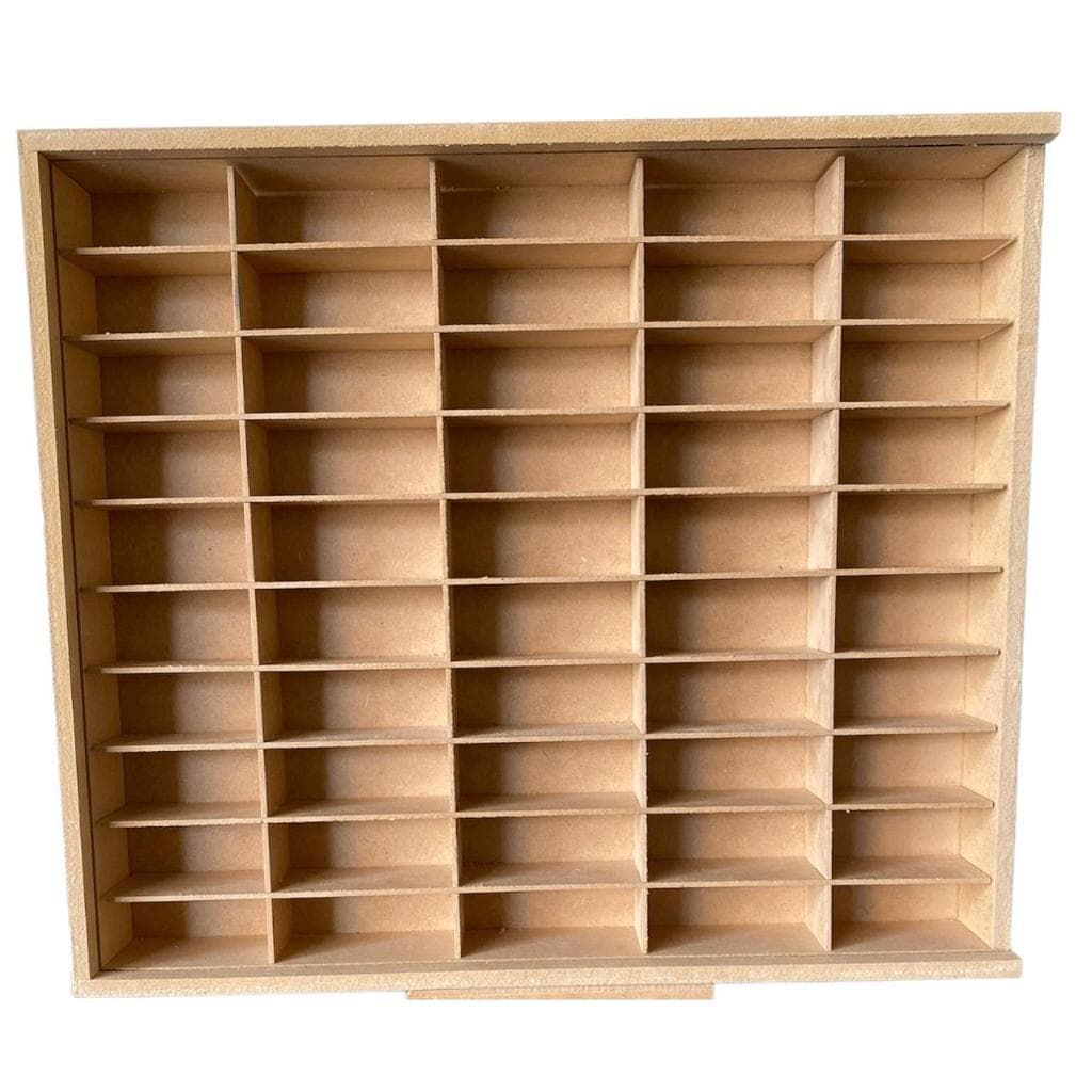 Expositor Suporte Carrinhos Hot 50 Lugares MDF