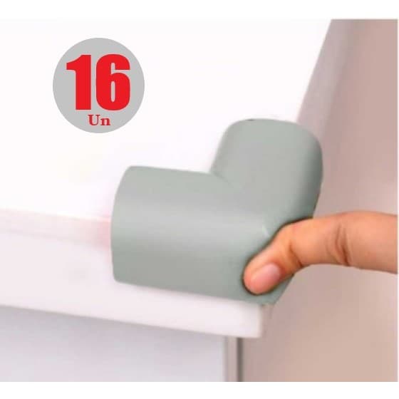 Kit 16 Protetores De Quina Para Crianças e Bebês Espuma Grande Segurança - Envio Agora!