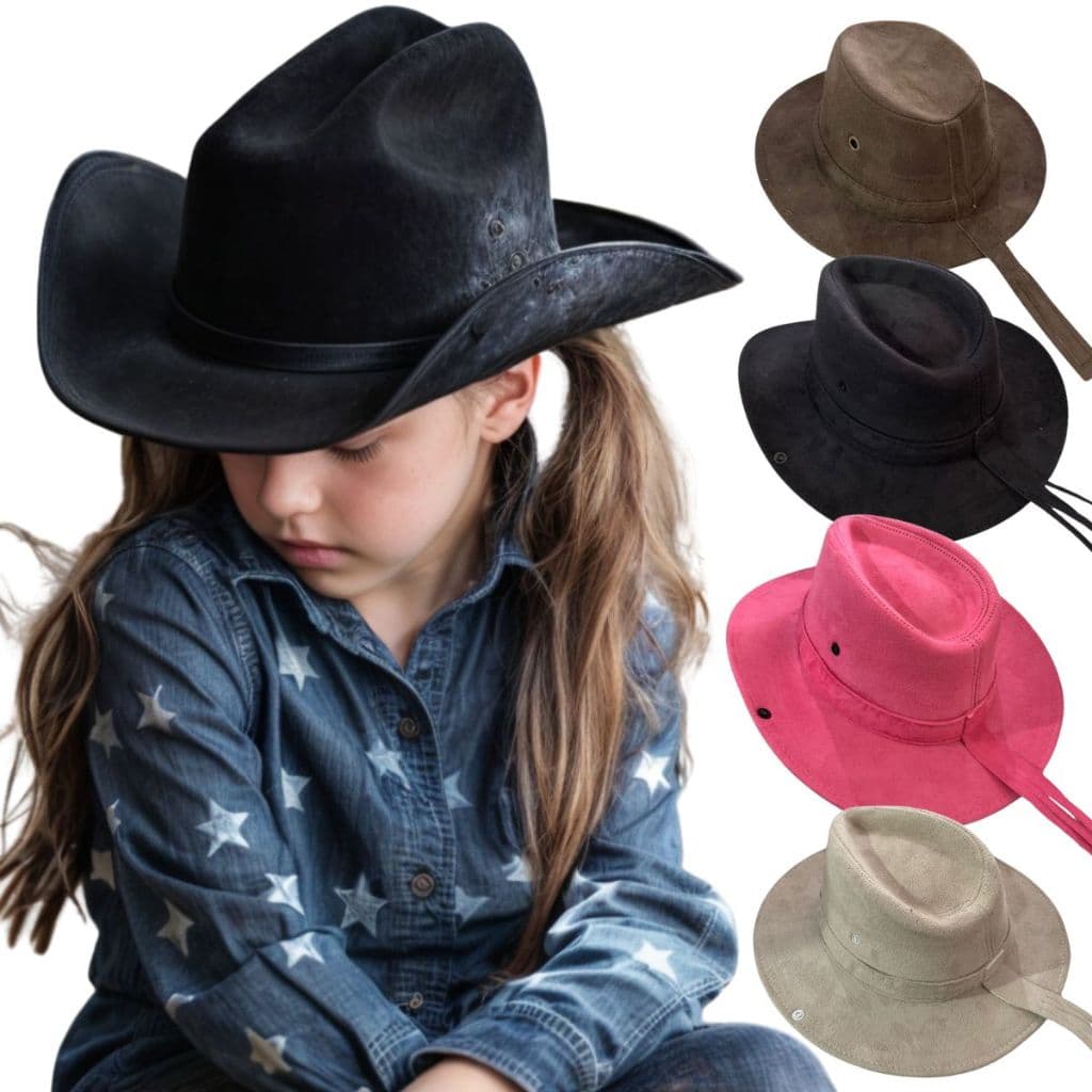 Chápeu Estilo Cowboy Cauboi Rodeio Confortável Moderna Country Americano Modelo Clássico Infantil