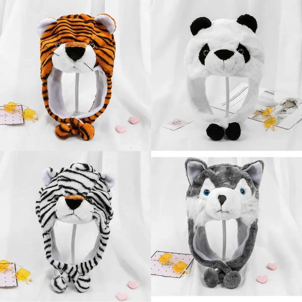 Touca de Pelúcia Cosplay Bicho vários Modelos