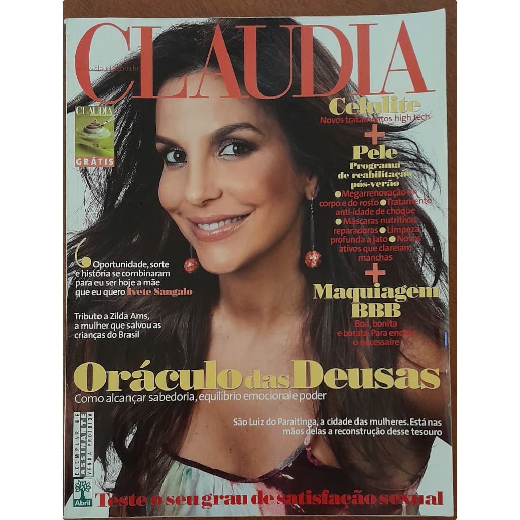 Revista Claudia Nº 581 Fevereiro/2010 Ivete Sangalo