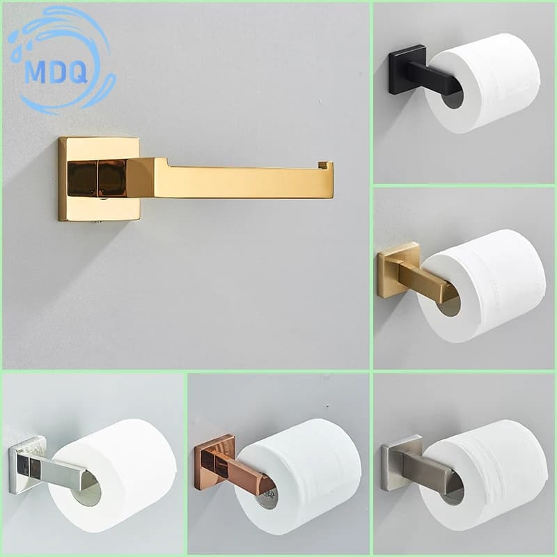 Porta Papel Higiênico Aço Inox 304 Instalação De Perfuração Alta Qualidade