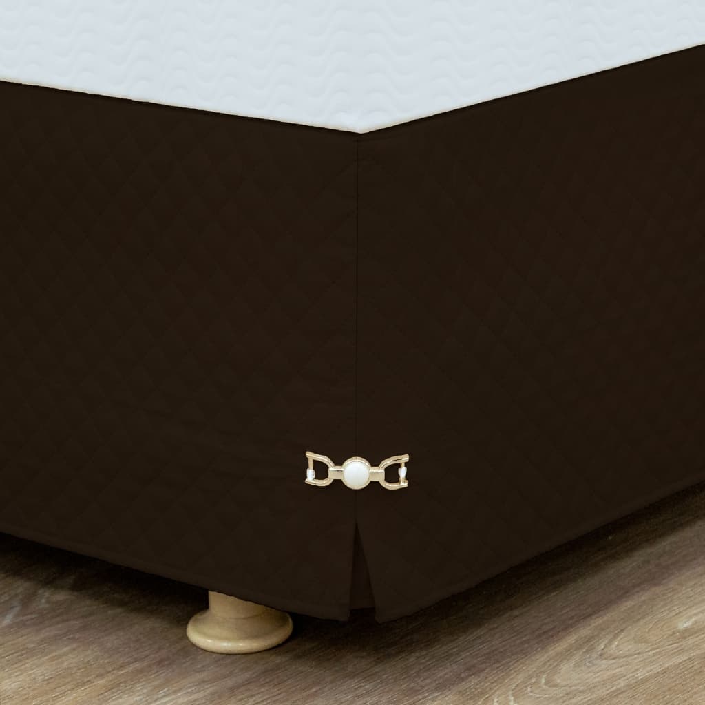 Saia Para Cama Box Solteiro Casal Queen King Matelada Ultrassônico c/ Pingente - 33cm de Altura