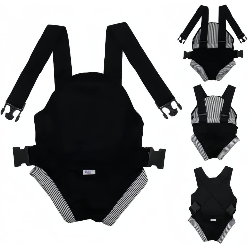 Canguru Carrega Bebe Ergonômico Bebe Passeio 2 Posições Até 15 Kg 02 a 18 meses Mãe Pai