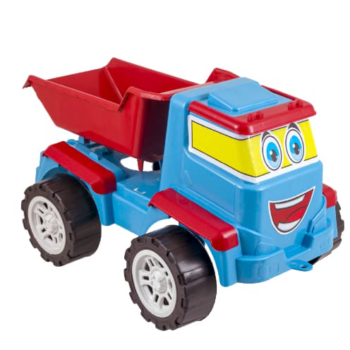 Caminhão Brinquedo Com Caçamba Articulada Grande 32cm De Comprimento - Certificado Inmetro