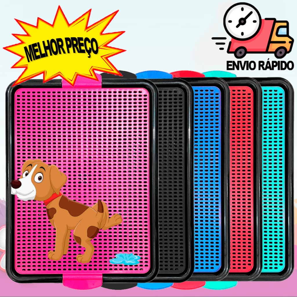 Tapete Higiênico Grande Cachorro Sanitário Canino Banheiro Pet Educador Xixi Sim