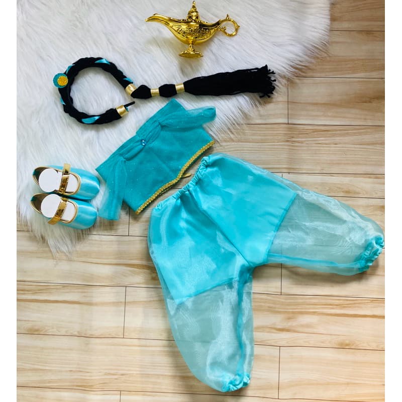 fantasia jasmine odalisca infantil menina