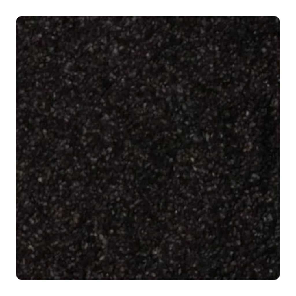 2Kg - Substrato para Aquario Areia Preta Natural  Basalto  nº0 Terrário Decoração