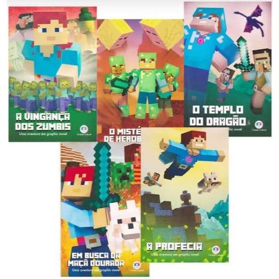 Coleção Minecraft - Em quadrinhos