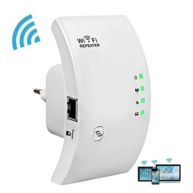 Repetidor Wifi Amplificador De Sinal 1800Mbps Wireless Sem Fio Aumente Alcance Distancia do Wifi
