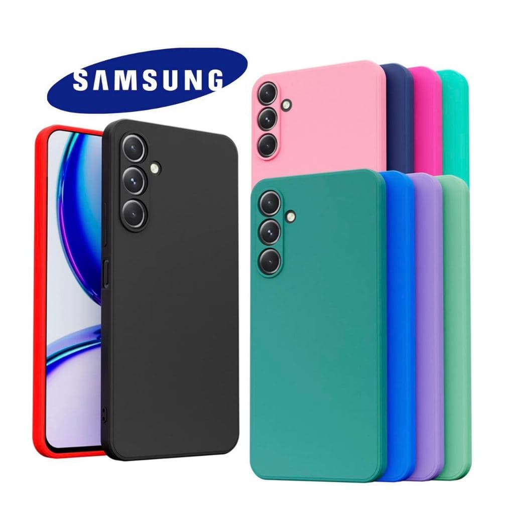 Capinha Colorida Samsung M15/M34/M14/M54/M31/M21S/M51/M62/M53/M55/M52/M13 Silicone Aveludado Capa