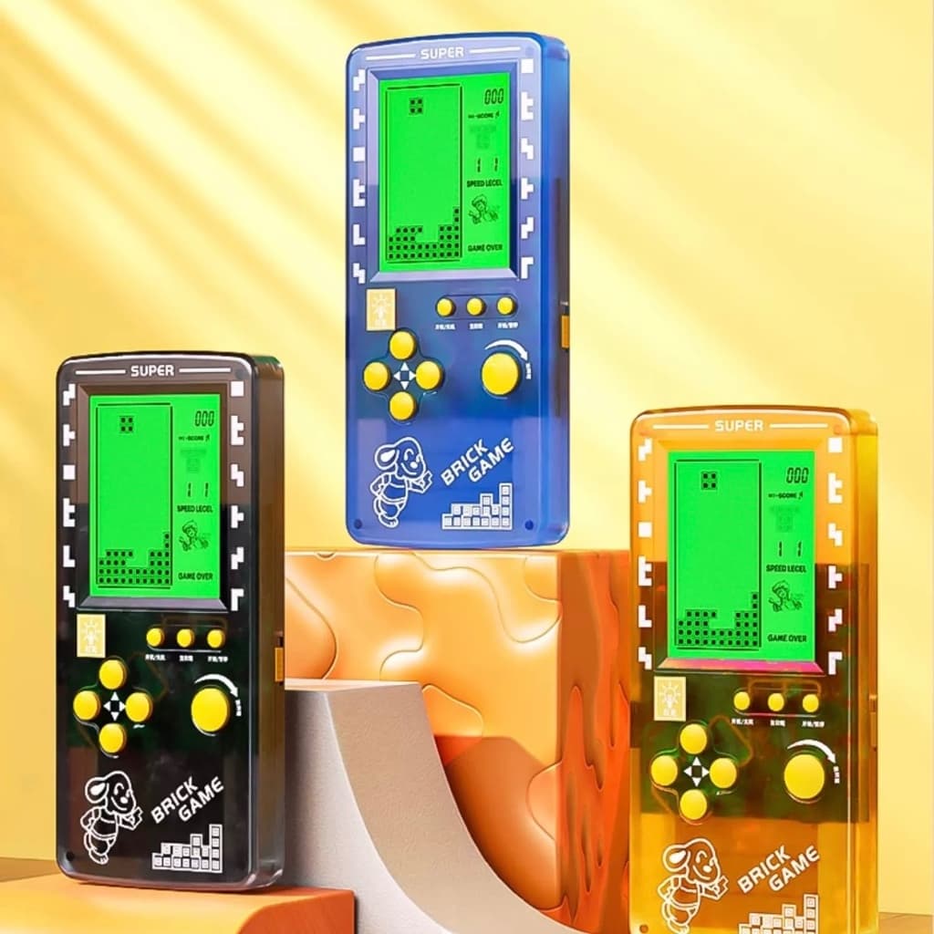 Kit 10 Super Mini Game Retrô Vídeo Game Portátil 9999 Jogos em 1