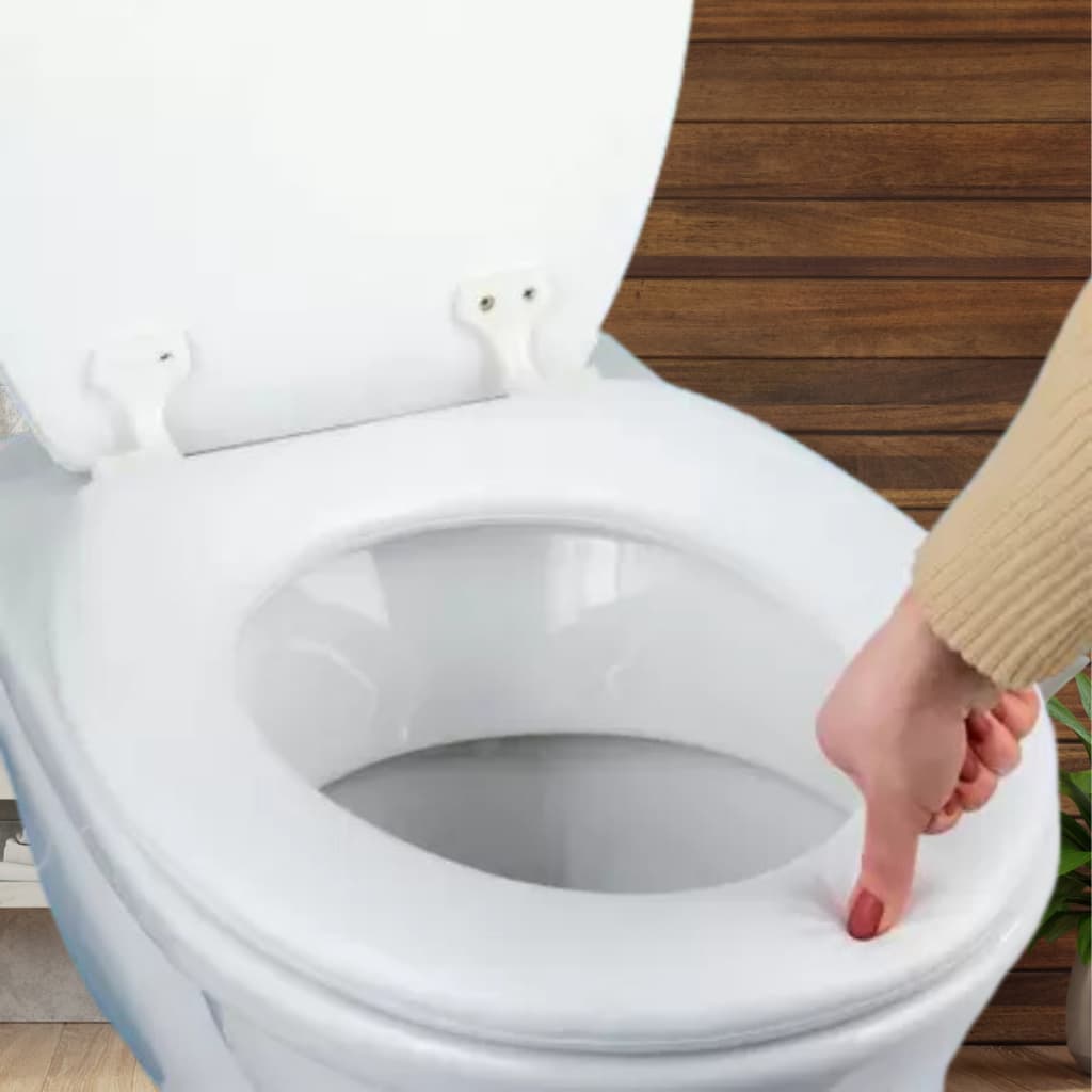 Assento Sanitário Oval Almofadado universal