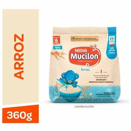 Mucilon Arroz Sache 360gr Nestlé