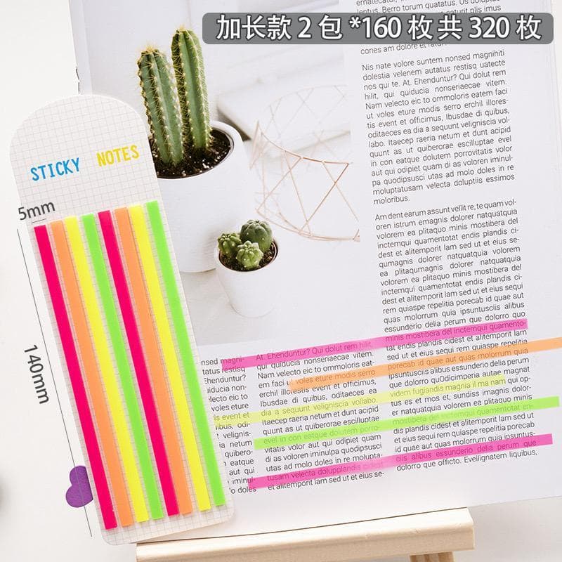 Kit 2 Bloco Nota Adesiva Papelaria Crianças Presentes Material Escolar