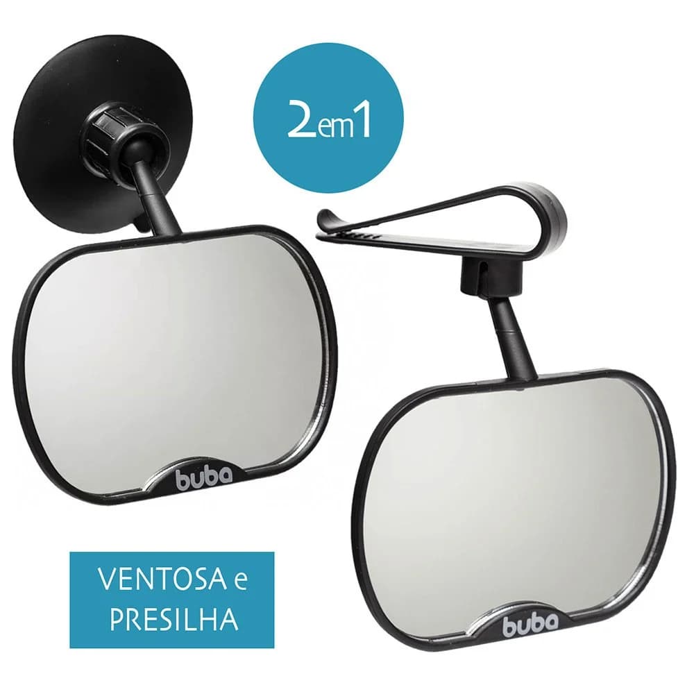 Espelho Retrovisor Infantil Para Banco de Carro - Buba