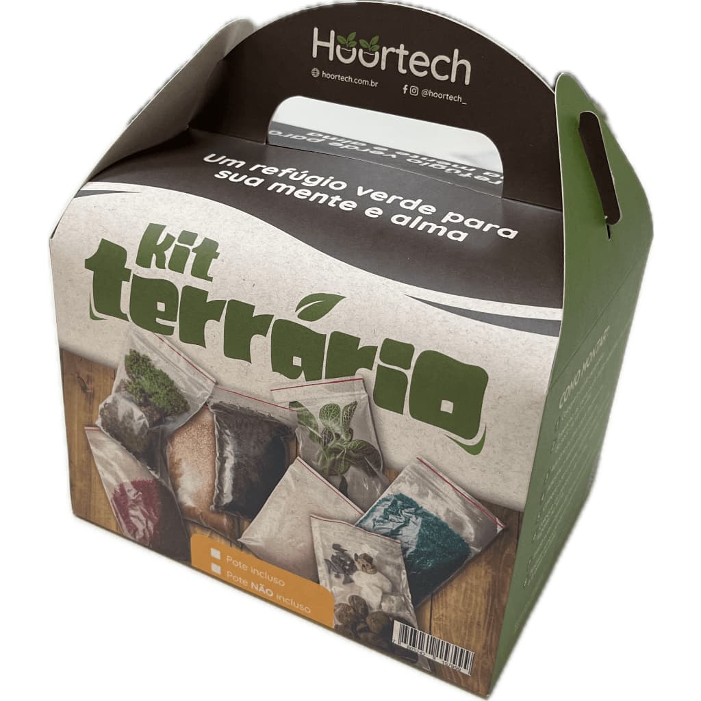 Kit Terrário Mini Jardim Decoração Sem Vaso