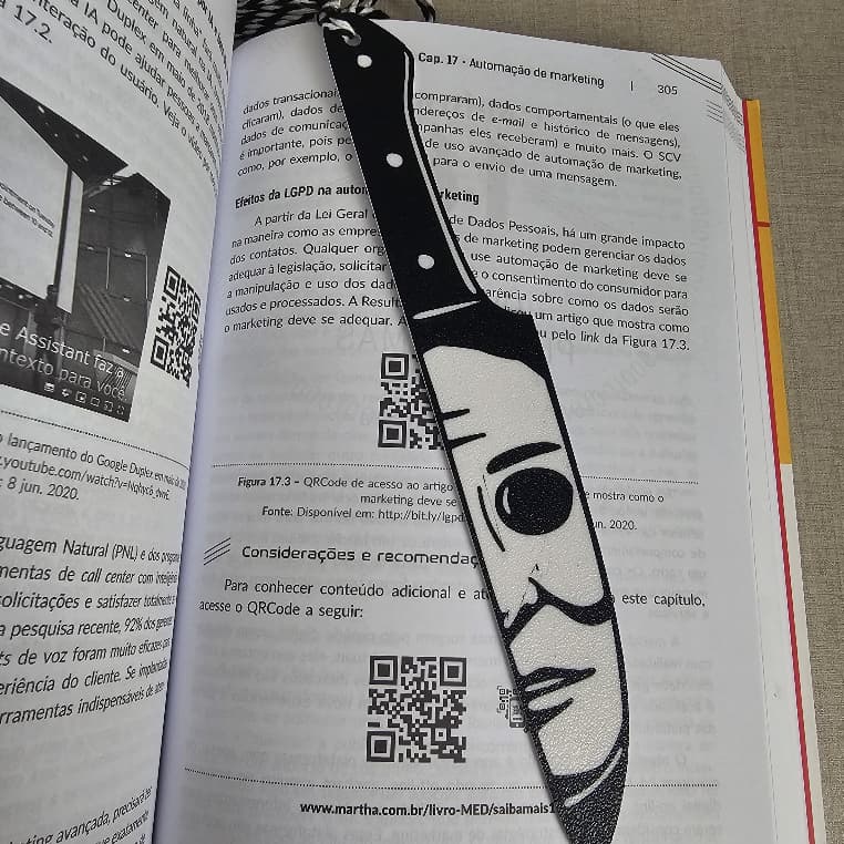 Marcadores de página, livro, revista, caderno  - Temático personalizado - Vilões do terror