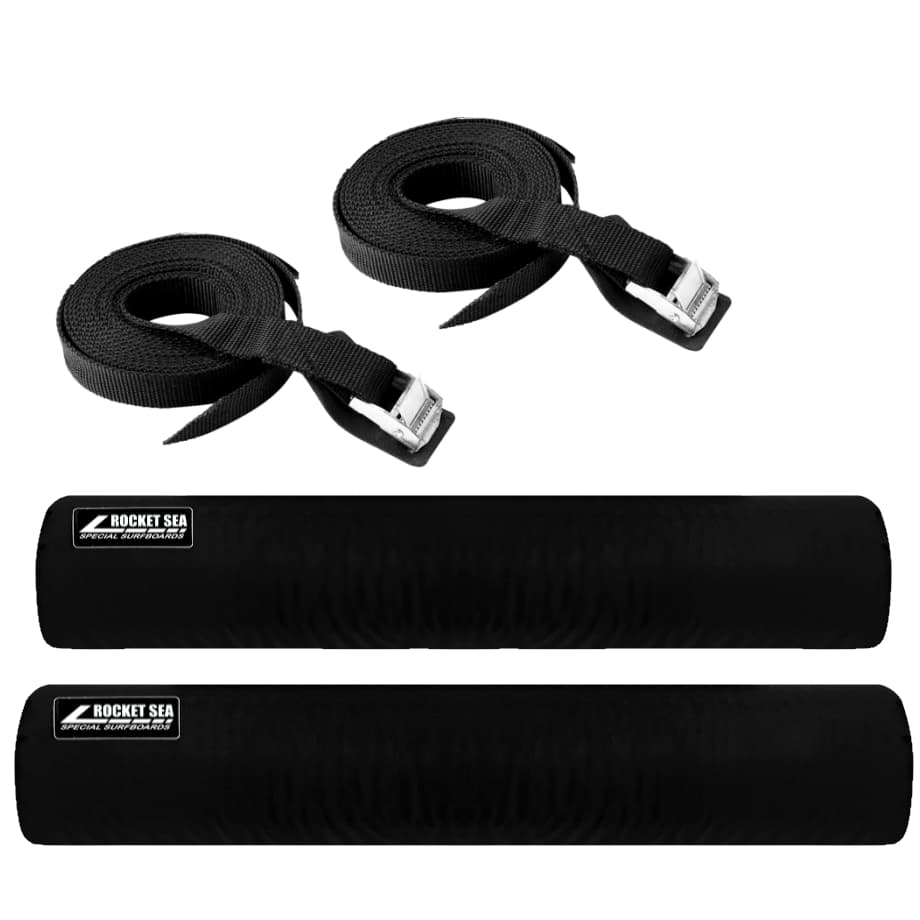 Fitas Rack + Epumas 50cm Transporte De Pranchas Surf