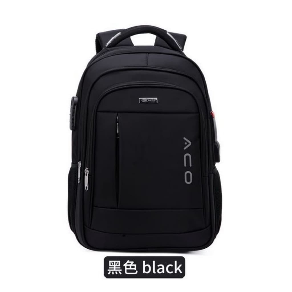 Mochila Masculina Feminina Escolar Faculdade Bolso Antifurto Nas Costas Resistente e com senha na Lateral da Mochila