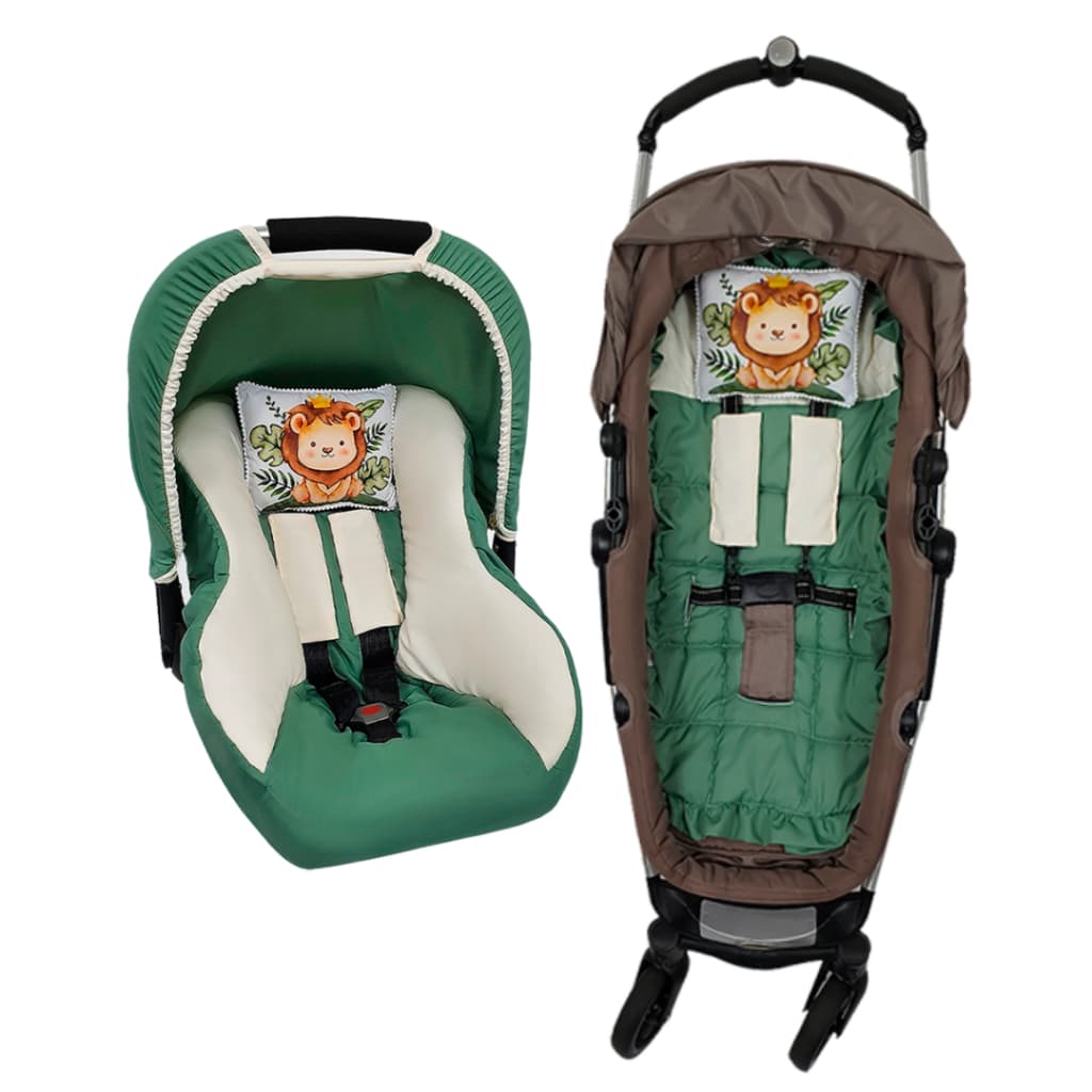 Capa Para Bebe Conforto E Capa De Carrinho - Varias Estampas Universal
