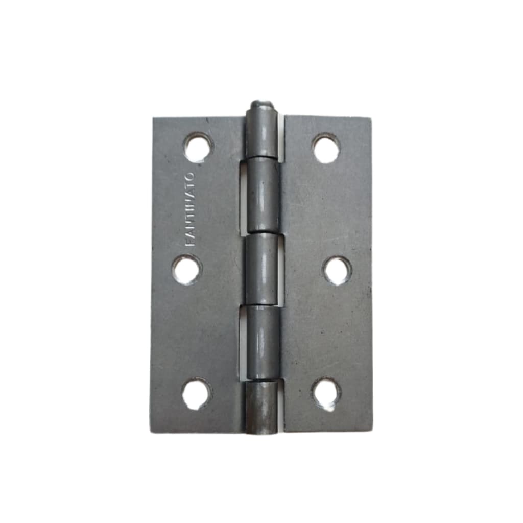 Kit 12 Pçs Dobradiça Polida Reforçada 3 Direto Da Fábrica