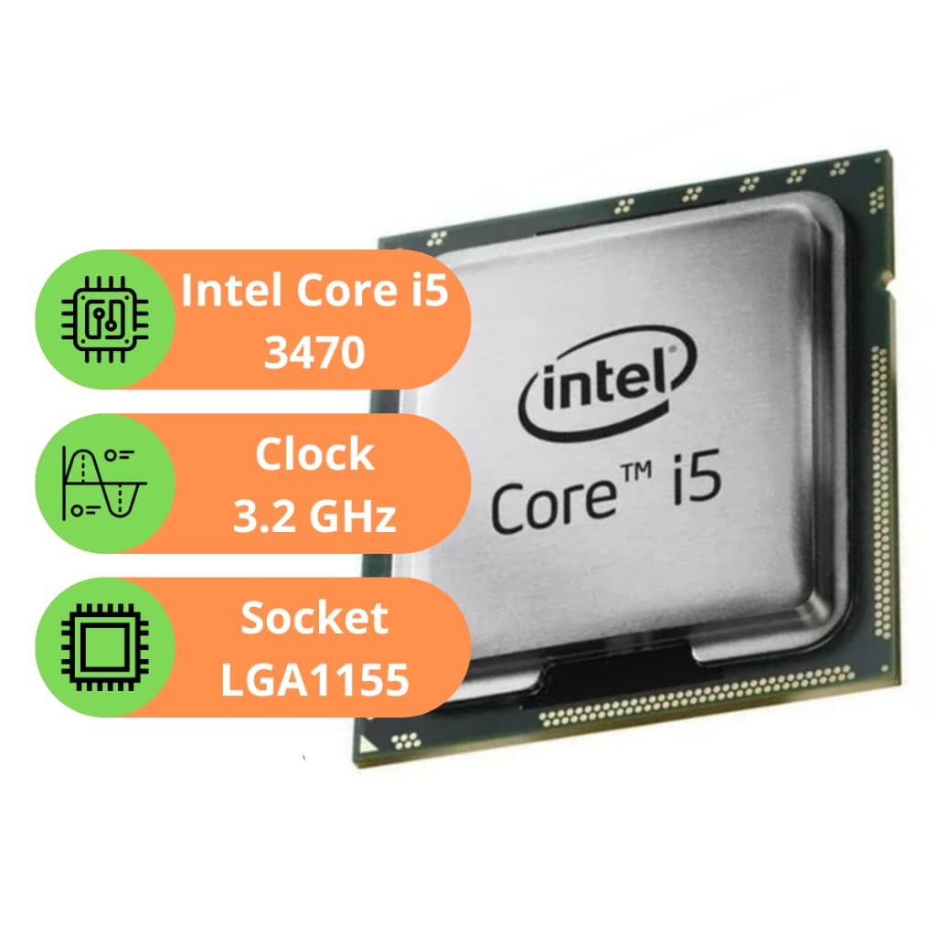 Processador Intel I5 3470 3.2GHz Cache 6MB Quad Core 4 LGA1155 OEM