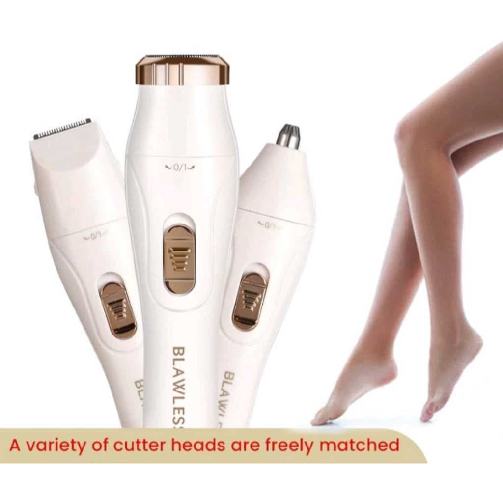 HYQ1880 Depiladora De Barbear Recarregável Elétrica Multifuncional 3 em 1