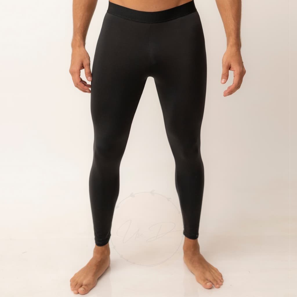 Calça Térmica Masculina Segunda Pele Esportiva Compressão Proteção Solar