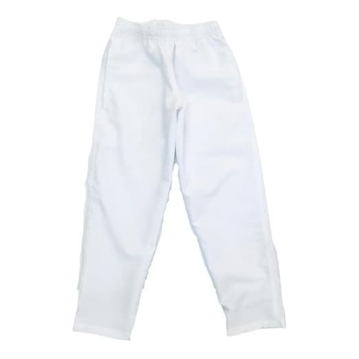 Calça branca  de Tactel Microfibra 3 Costura Reforçada 3 Bolsos M, G ,GG, G1, G2, G3