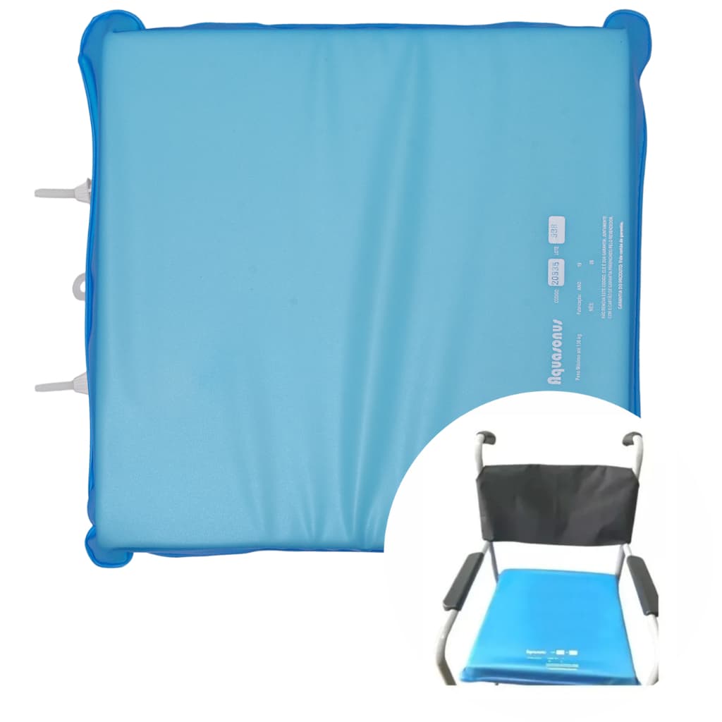 Almofada Estofada Impermeável Ortopédico higiênica Cadeira Banho Pós Operatório