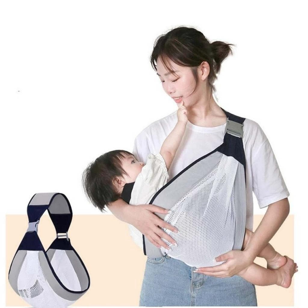 Canguru de Bebê Rede Respirável Confortável Dobrável para Bolsa Prático - Até 18 meses
