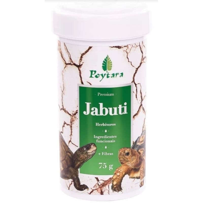 Ração Poytara Jabuti Terrestre 75gr