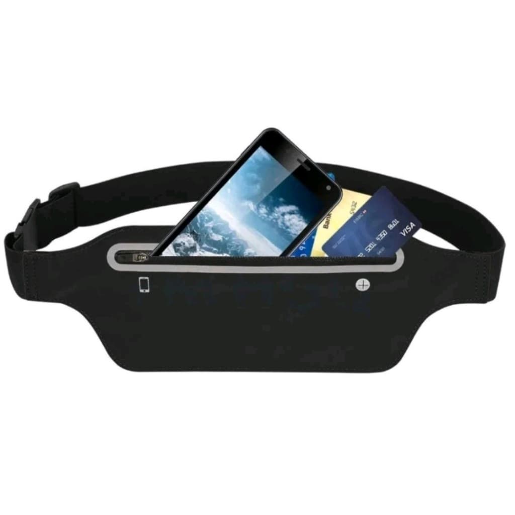 Pochete Emborrachada Slim Impermeavel Doleira Academia Unissex Esporte corrida