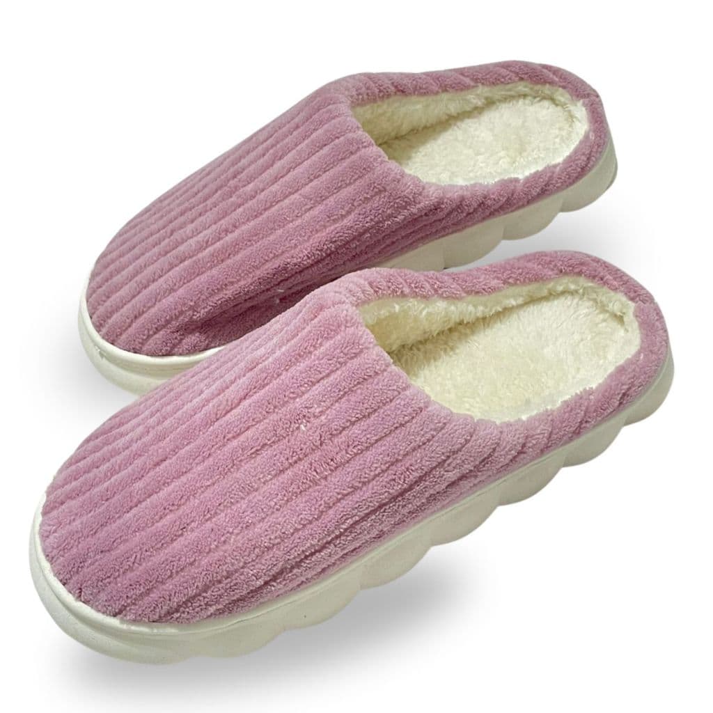 Pantufa Adulto Chinelo de Inverno Forrado Feminino Leve Nuvem