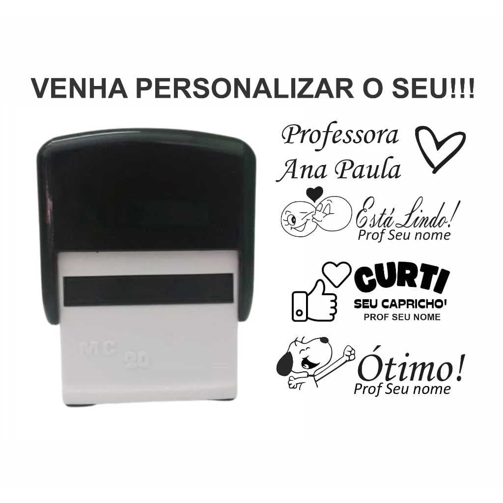 Carimbo Personalizado do seu jeito