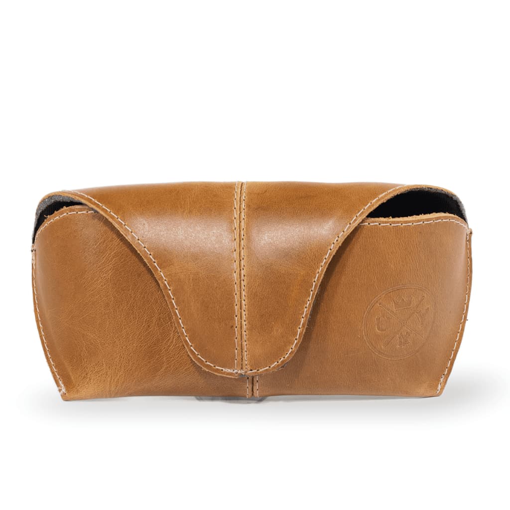 Case Estojo Para Óculos de Sol e Grau de Couro Legitimo Para todos os Modelos de Óculos