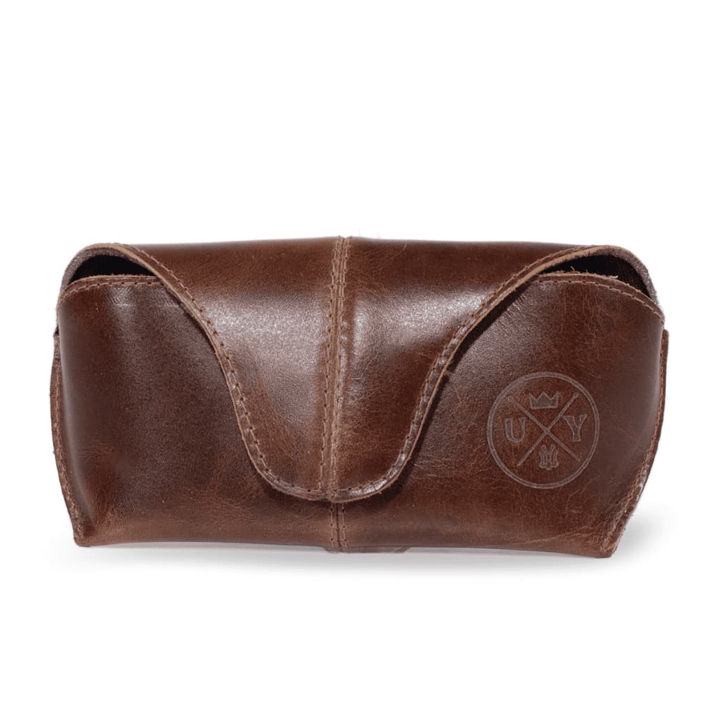 Case Estojo Para Óculos em Couro Legitimo Para Todos Modelos de Óculos