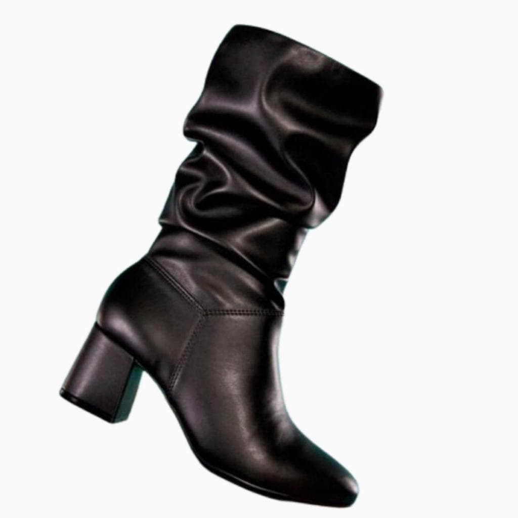 Bota Feminina Cano Médio Preto Beira Rio Original 9076.102