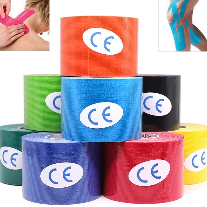Fita Kinesio 5cm X 5m - Tape Fisioterapia SQ6146
