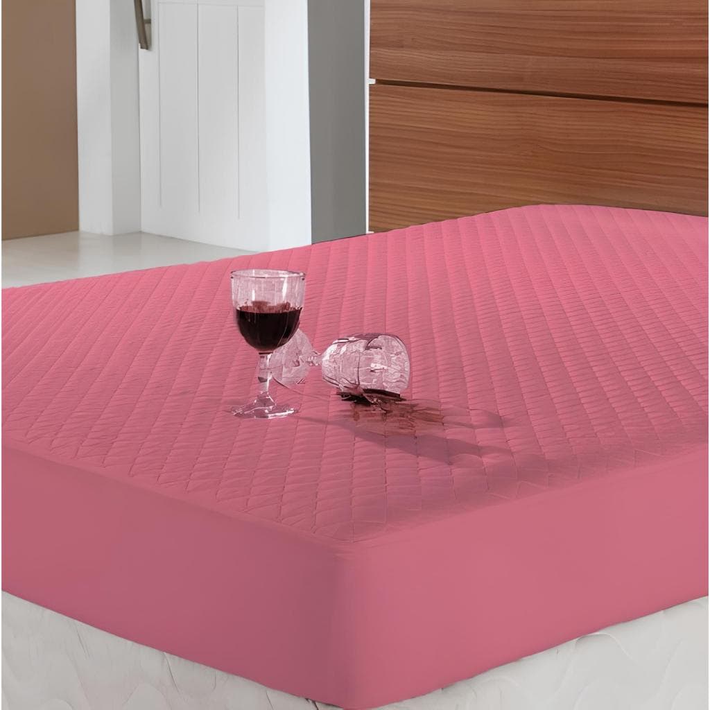 Protetor de Colchão Cama Solteiro, Casal, Queen e King Box Impermeável Cores