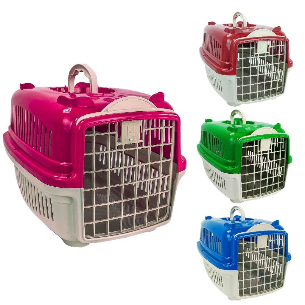 Caixa de Transporte Para Cães Gatos Mais Dog nº0 até nº04 Pets Pequenos Medios e Grandes