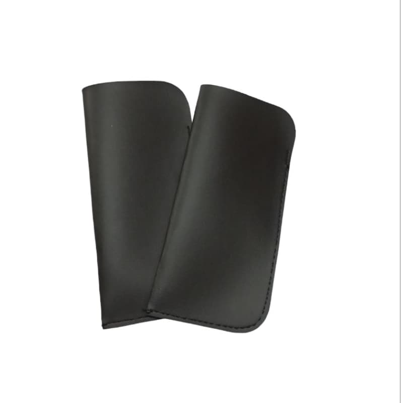 Kit 2 Estojo Porta Oculos de Sol Estojo para Oculos de Grau Feminino Masculino Capinha Couro Sintetico