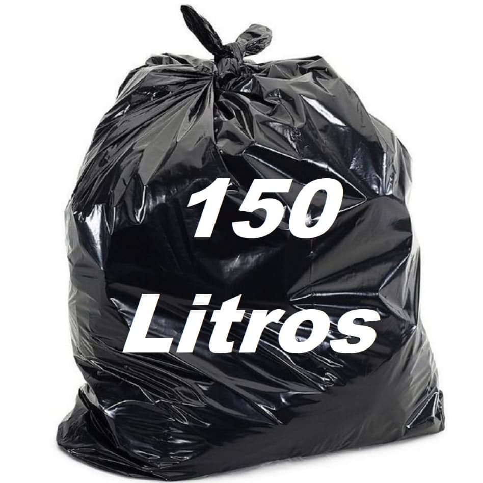 Saco de lixo 150 litros reforçado/super reforçado/ direto da fábrica