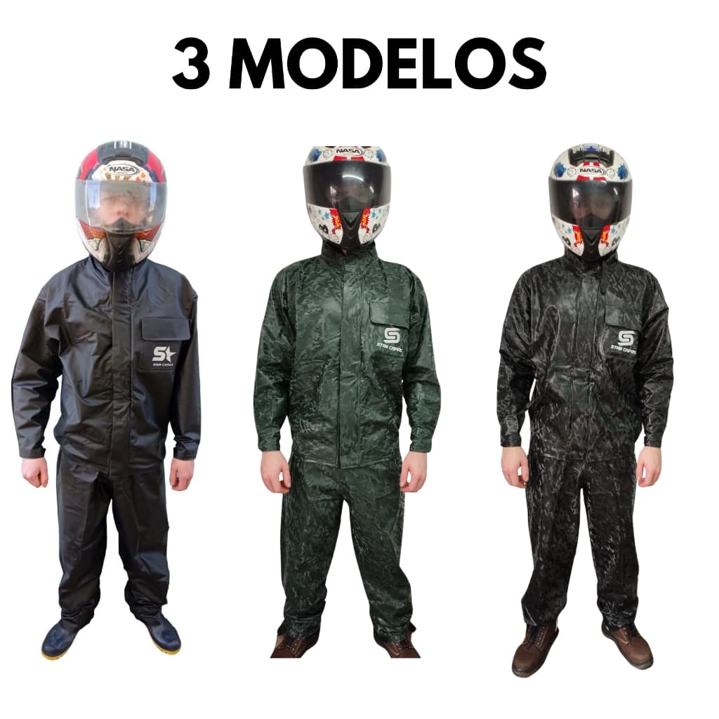 Capa De Chuva - Conjunto Calça Jaqueta Impermeavel Urbano Pvc - Moto / Motoboy / Motoqueiro