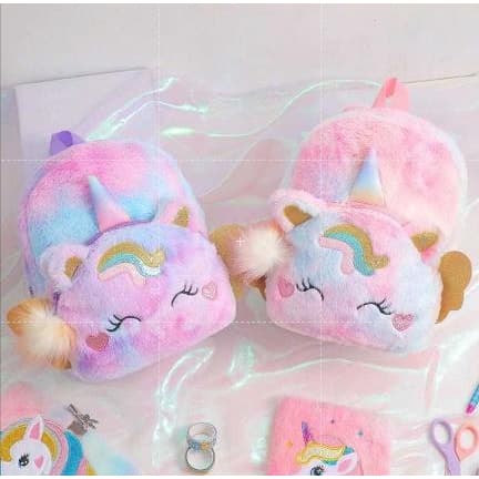 Mochila De Pelúcia Fofa  Para Meninas ENVIO ALEATORIO