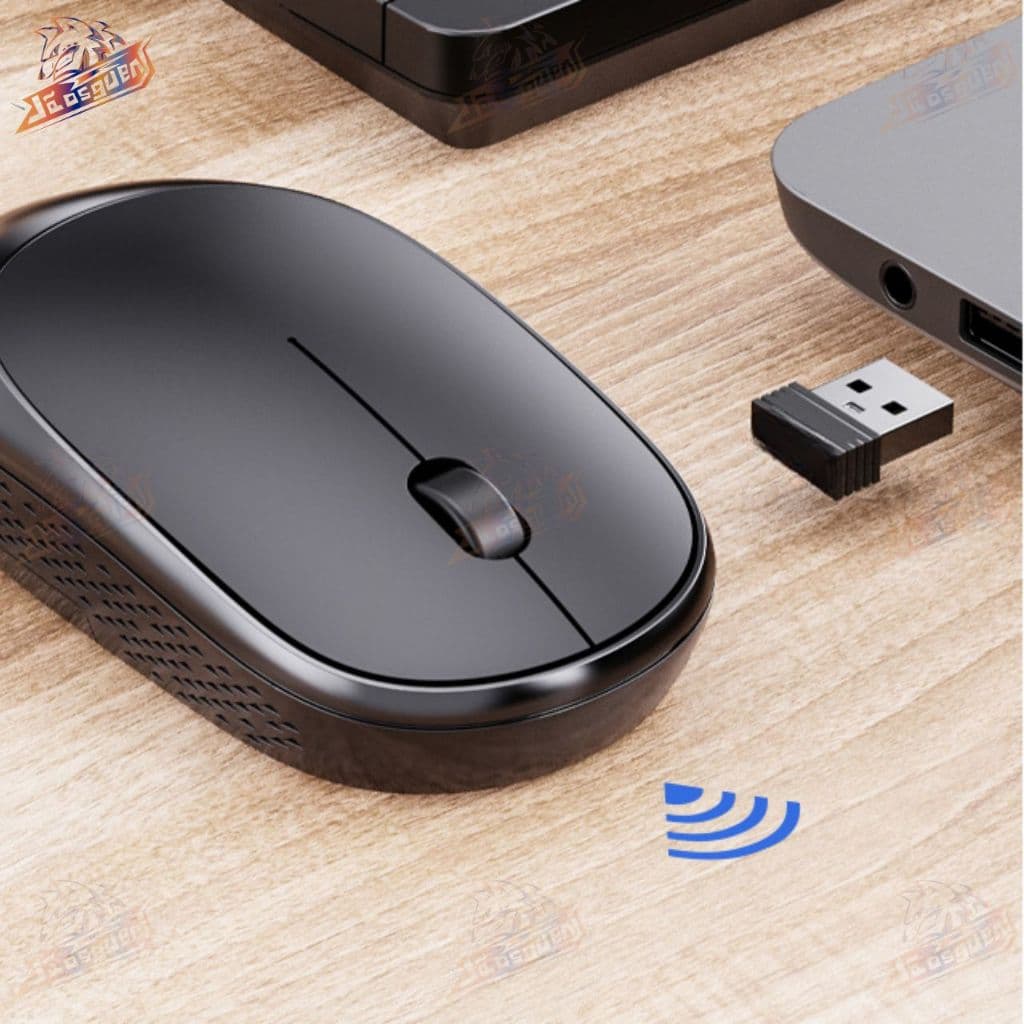 Mouse Sem Fio Óptico Ultrafino USB para PC Computador Notebook 2.4 gb